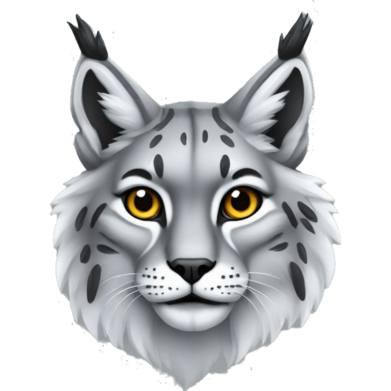 Canadian-lynx full-body emoji