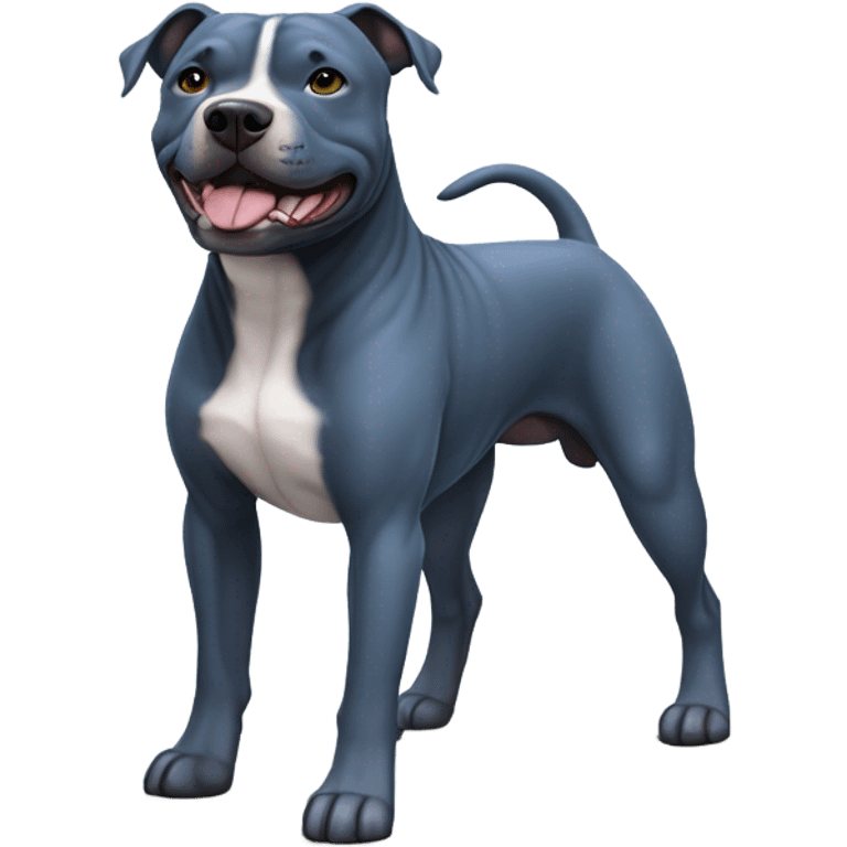 Blue Staffy emoji