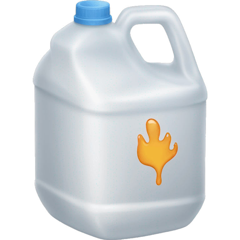 Gallon of bleach emoji