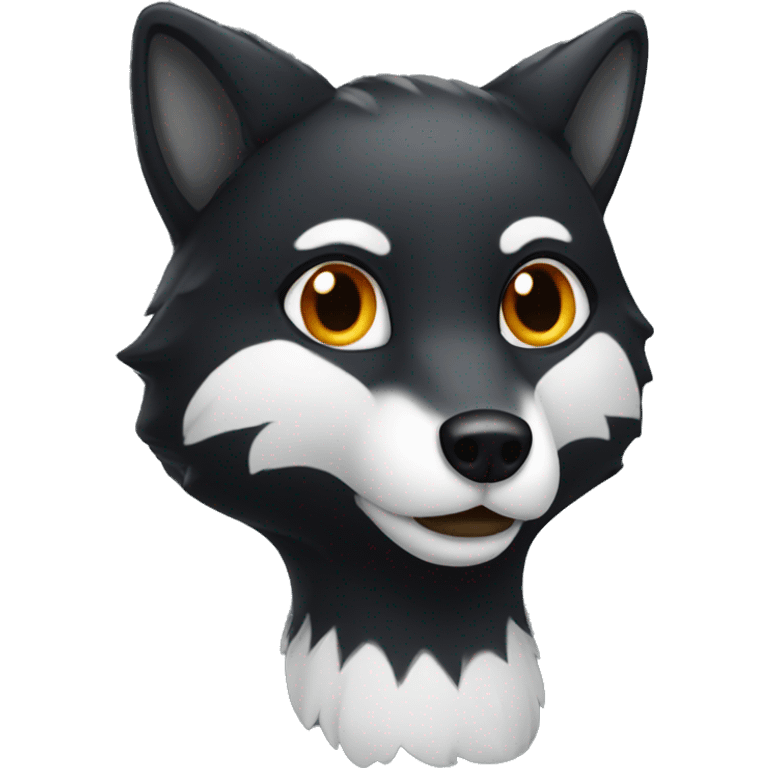 black fox emoji