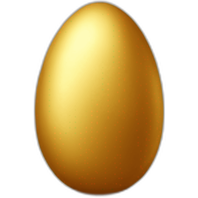 golden belgian egg on pedestal emoji