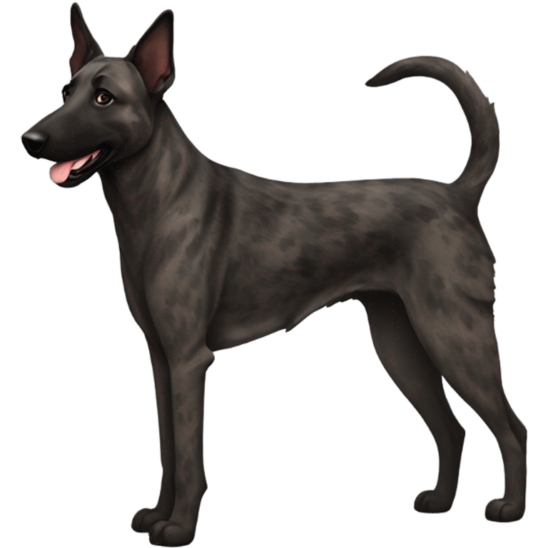 Brindle Dutch shepherd  emoji