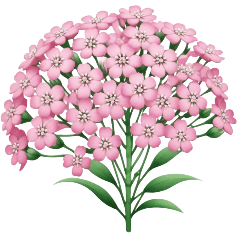 pink baby’s breath  emoji