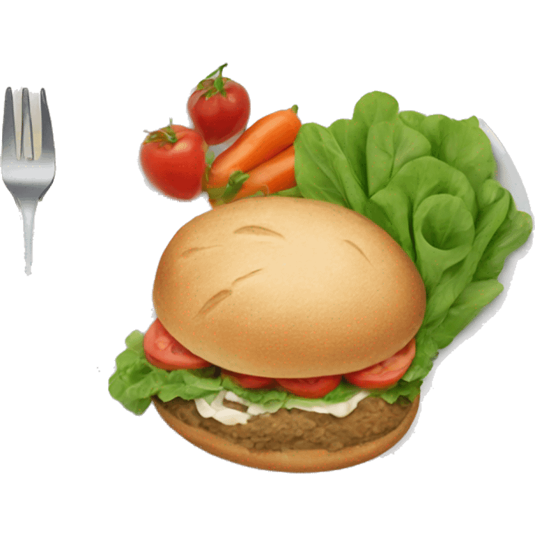 Healty meal  emoji