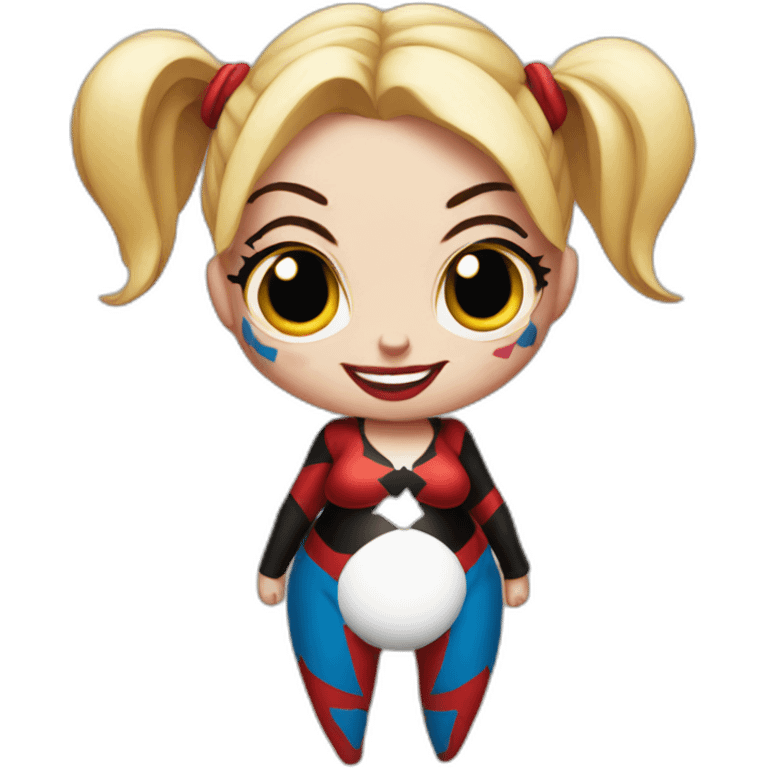 Harley quinn pregnant emoji