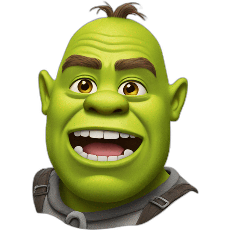 Shrek tiktok emoji