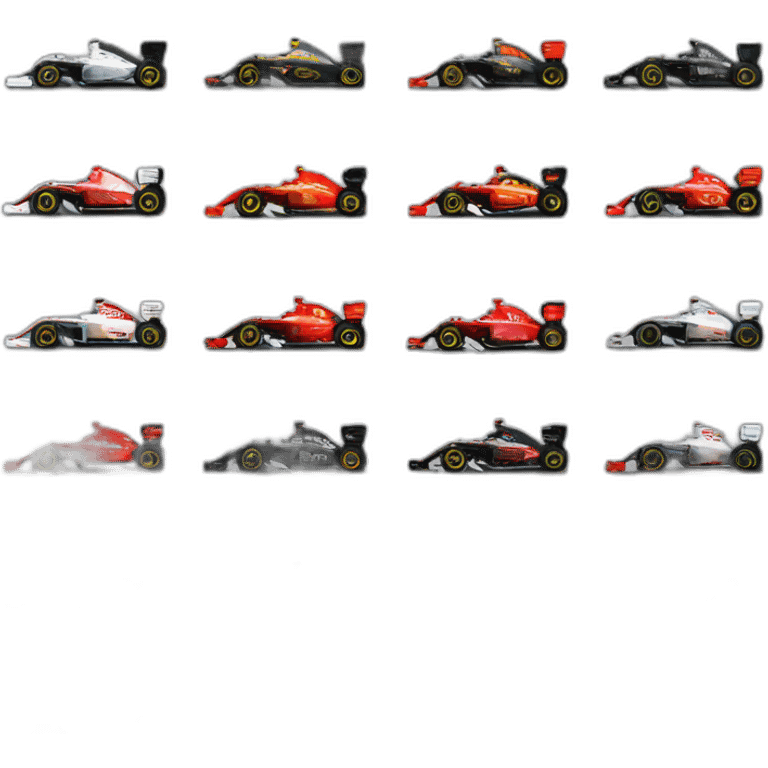 F1 car emoji