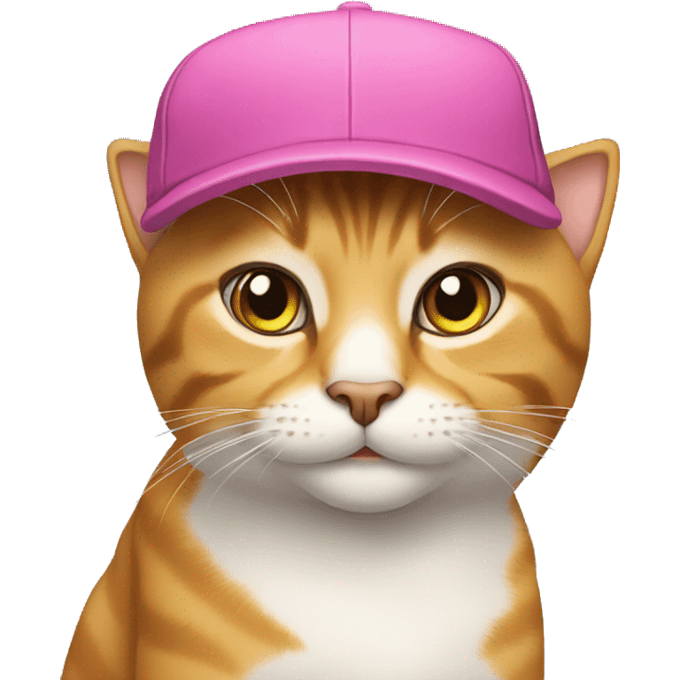 cat with a cap emoji