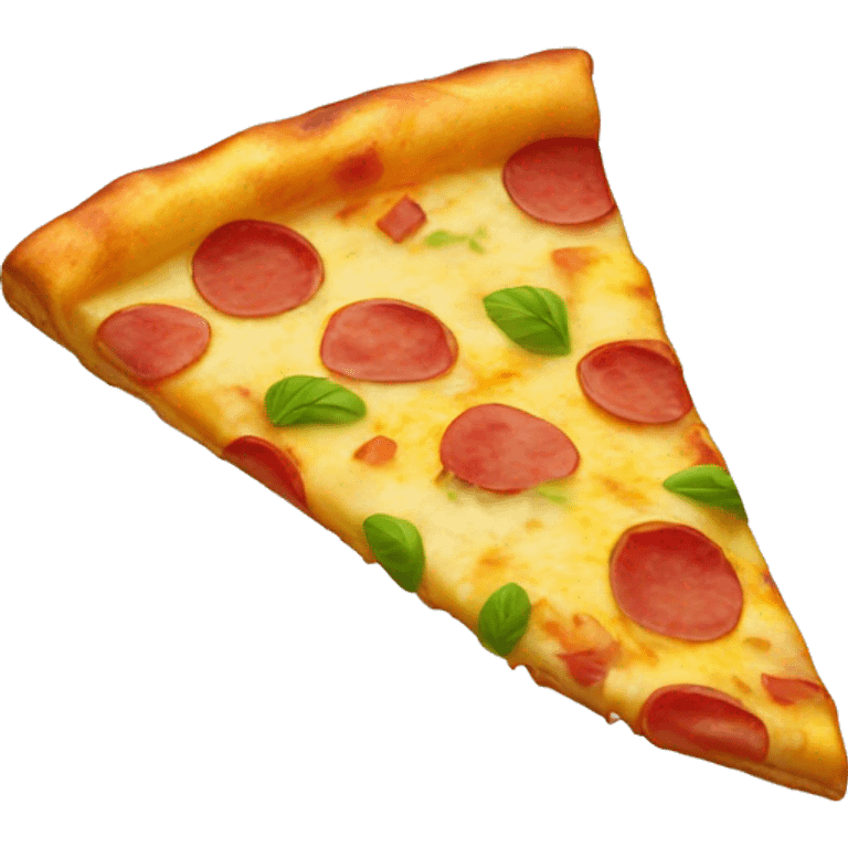 Hawaiian pizza slice emoji