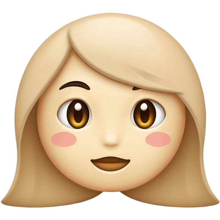 Beige ￼style emoji