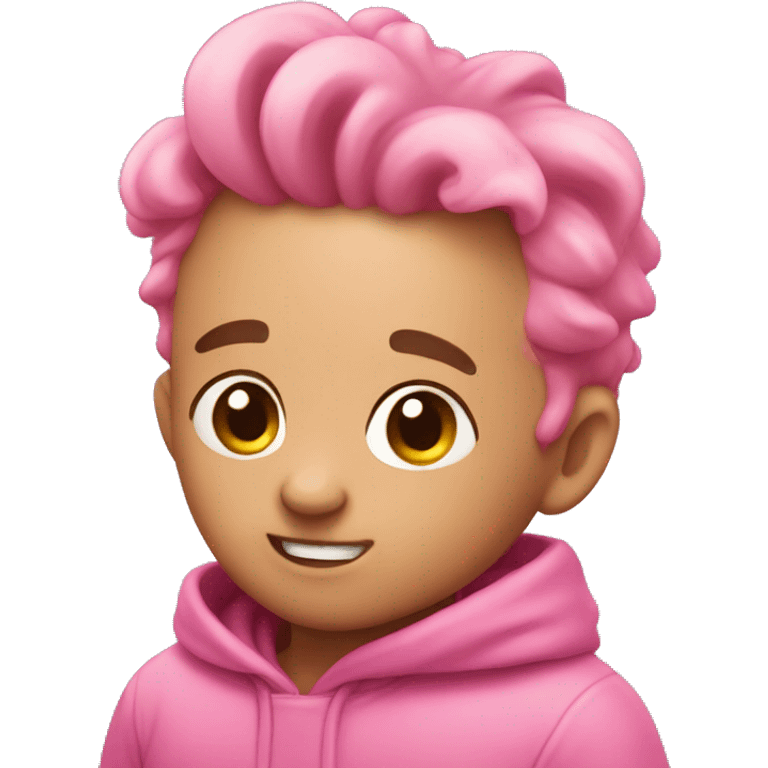 Cute pink ribborn emoji