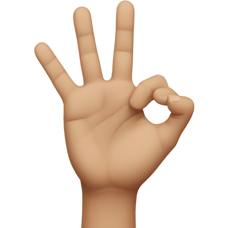 Asian hand sign of a heart pointer finger and thumb  emoji