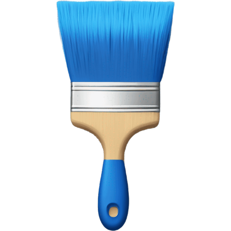 paint brush blue emoji