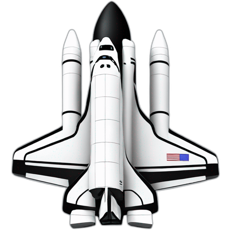 Space ship shuttle emoji