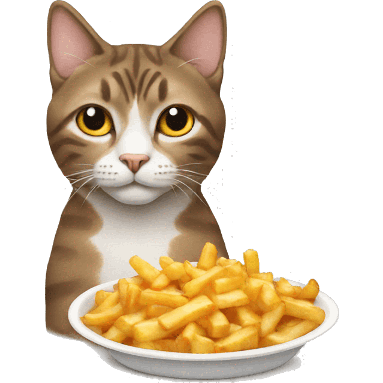 Cat est poutine emoji