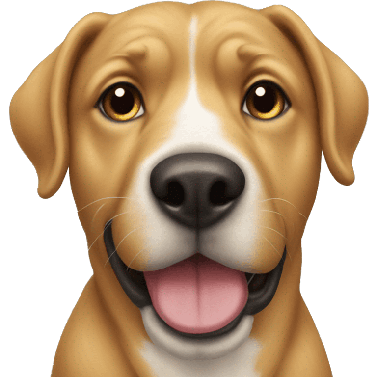 Dog with sigar  emoji