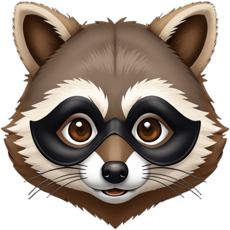 A trash panda emoji