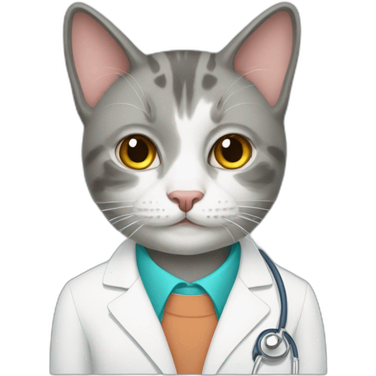 Doc cat emoji