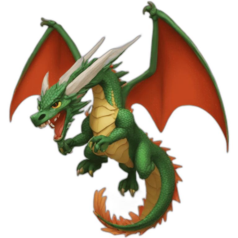 saint michael dragon emoji