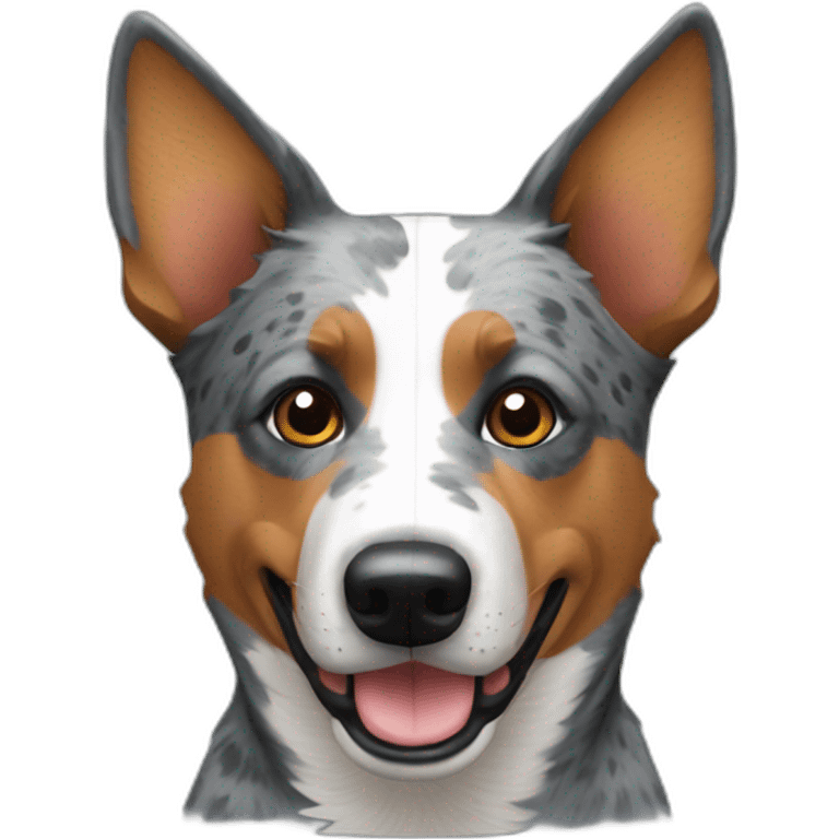 Australian cattle dog emoji