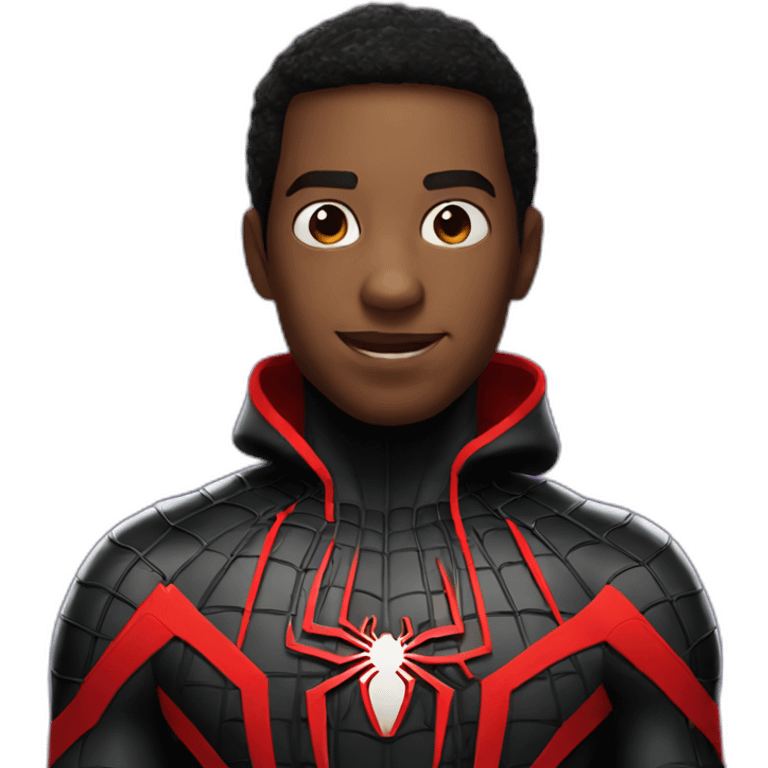 miles morales spiderman emoji