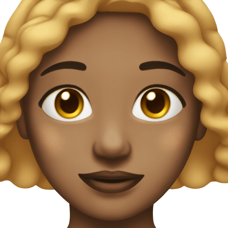 Hyperpigmentation girl emoji