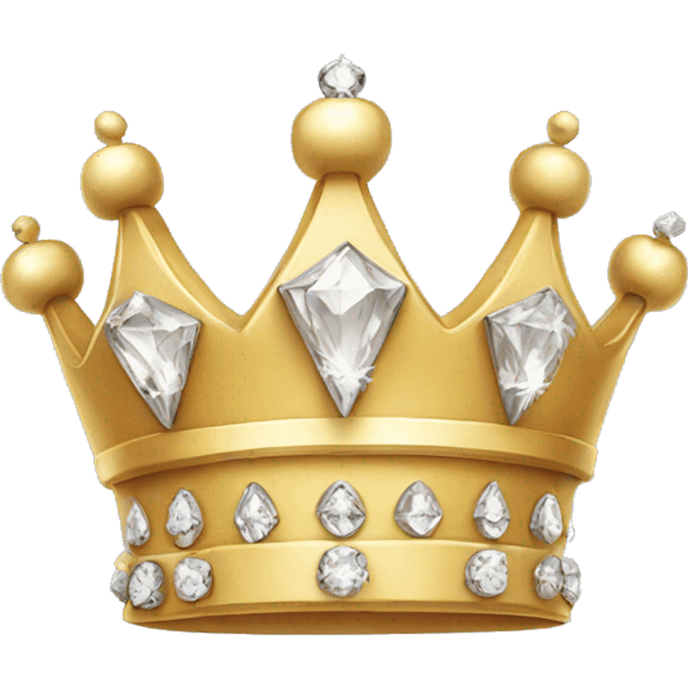 Crown with diamonds emoji