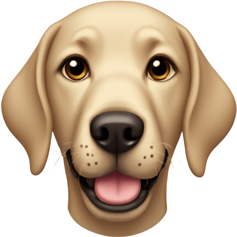 A Labrador  emoji