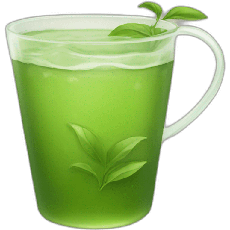 a cup of green tea emoji