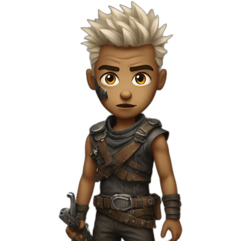 mad max war boy paint emoji