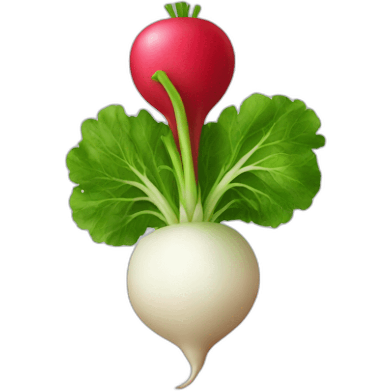 Radish emoji