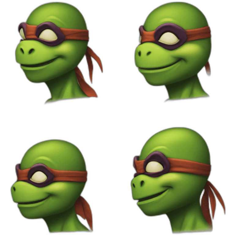 Teenage mutant ninja turtles emoji