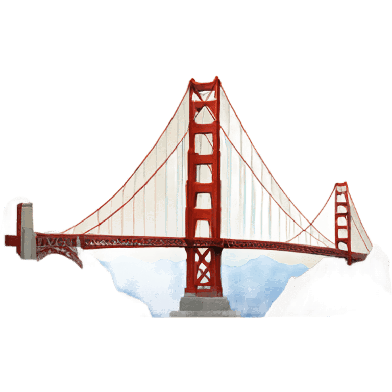 golden gate  emoji