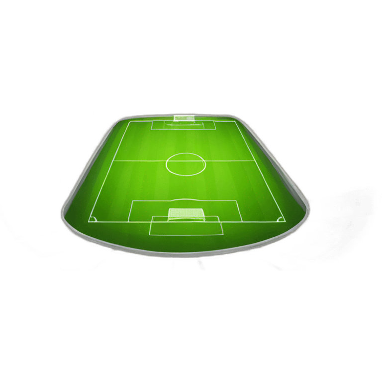 Soccer stadium, iOS style emoji