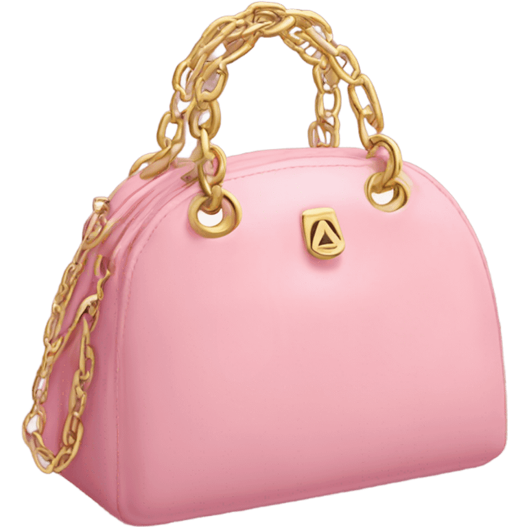 Pink bag emoji