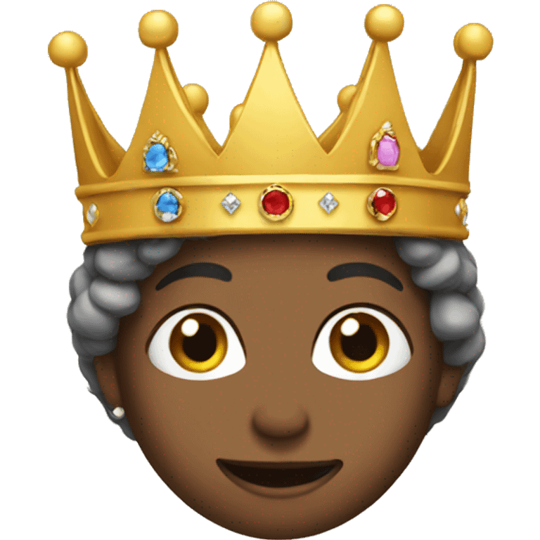 Queen crown emoji