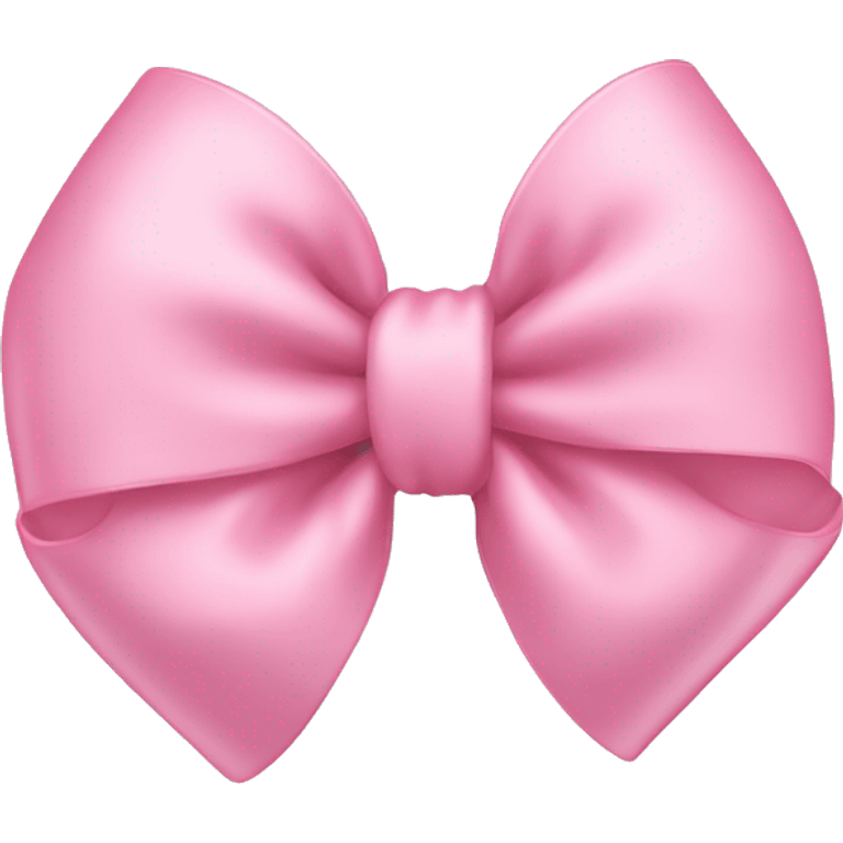 Baby pink bow emoji