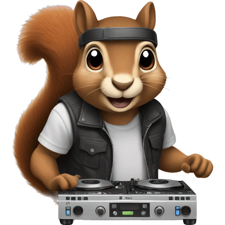 DJ Squirrel emoji