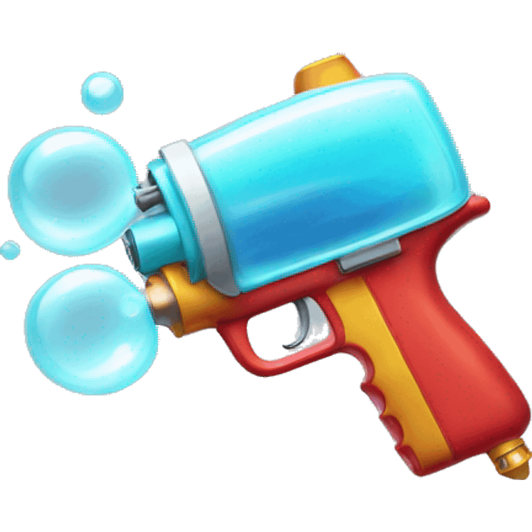 Bubble gun emoji