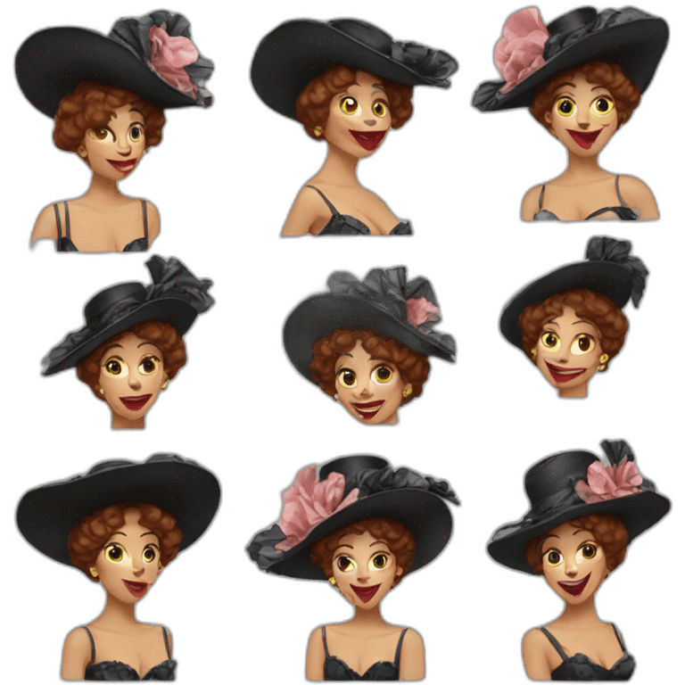 La goulue cancan emoji