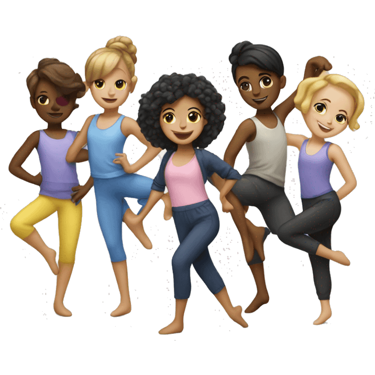 Dance school emoji