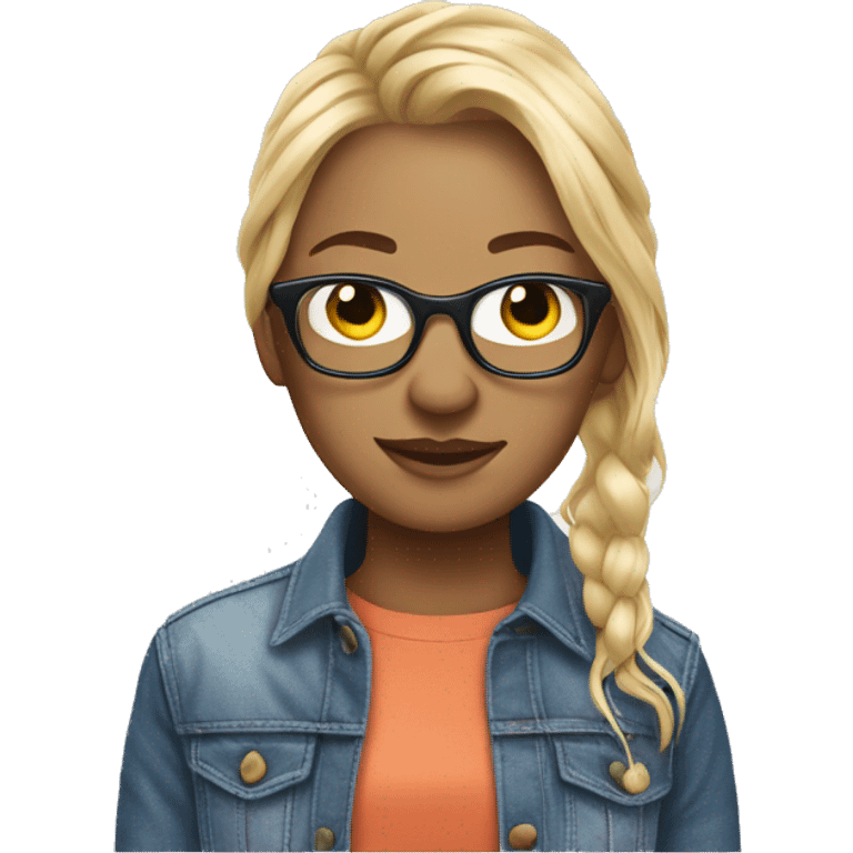 realistic clothing designer with scissors and cloth emoji