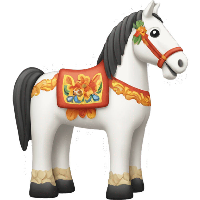 Dala horse emoji