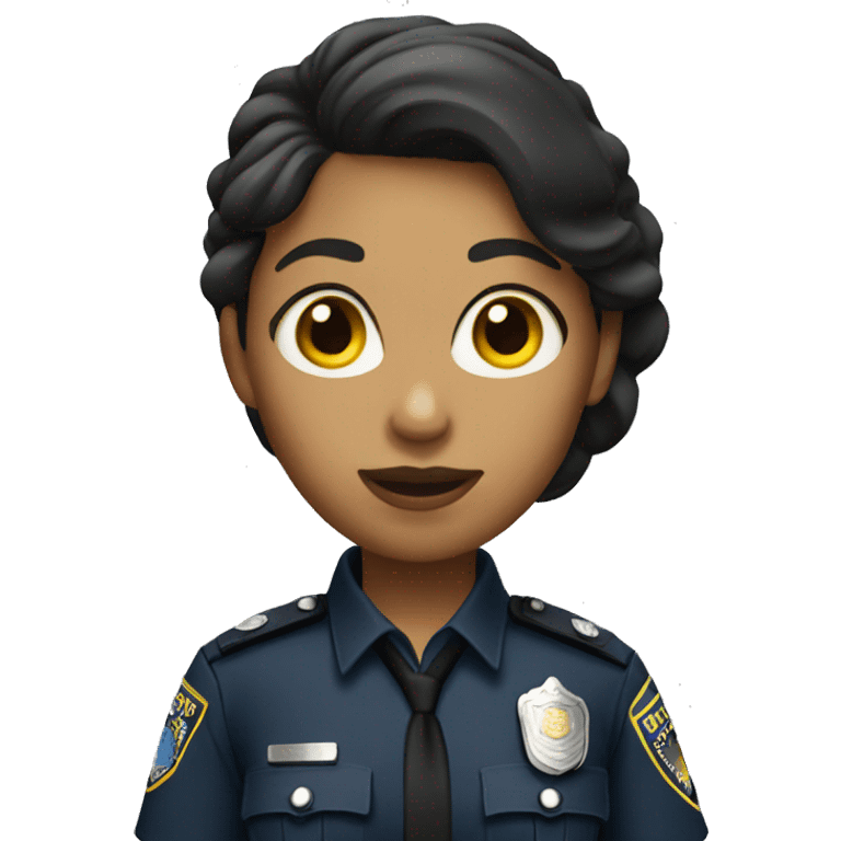 Woman Police Officer with light skin emoji