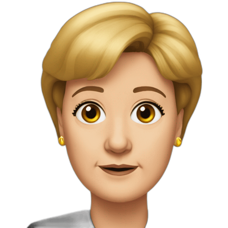 angela merkel fursona emoji