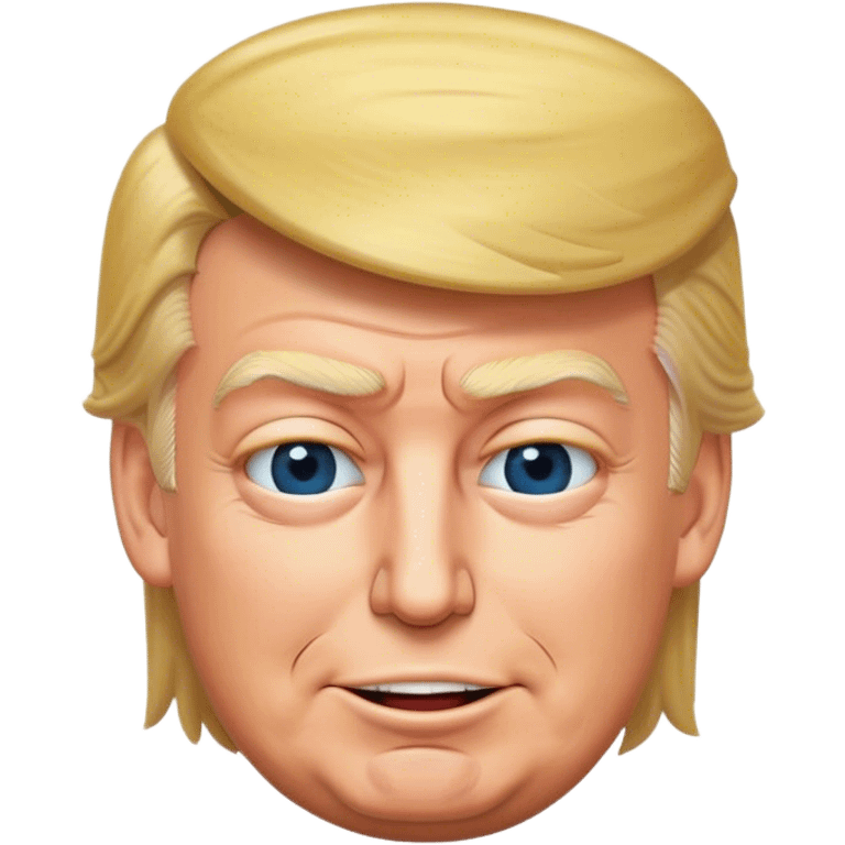 Trump winks emoji