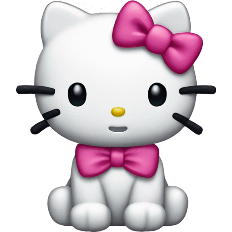 Hellokitty with a bow  emoji