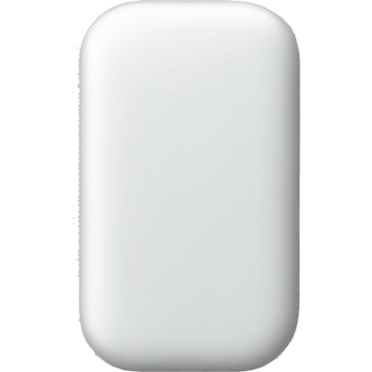 Plain oblong pill tablet emoji