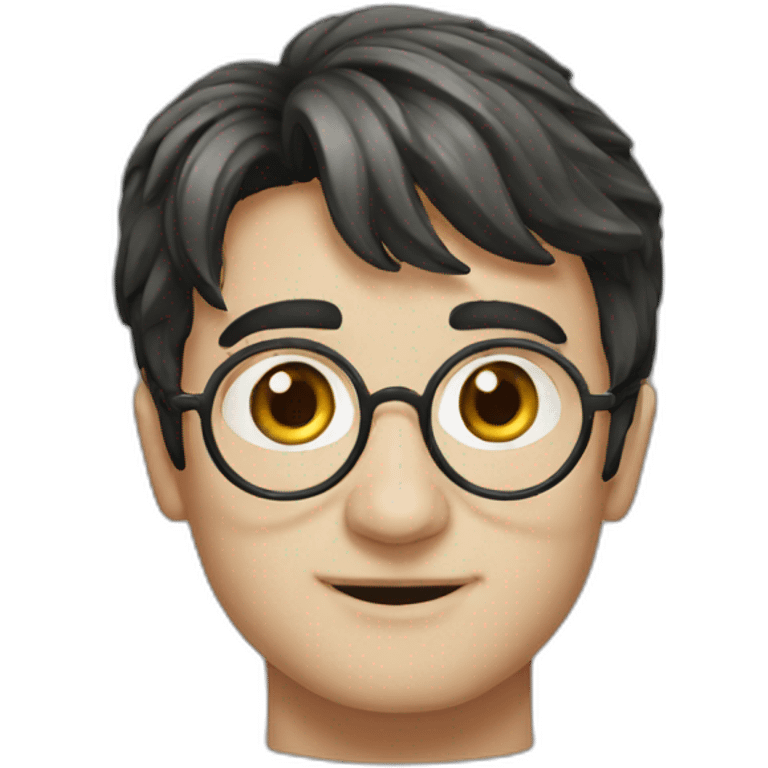 harry potter head emoji