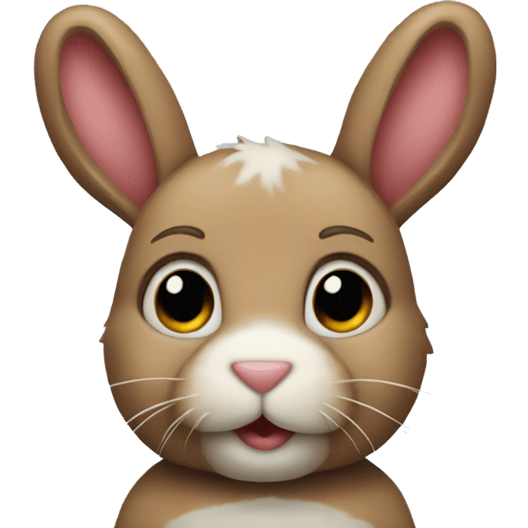 Bunny rabbit teddy emoji